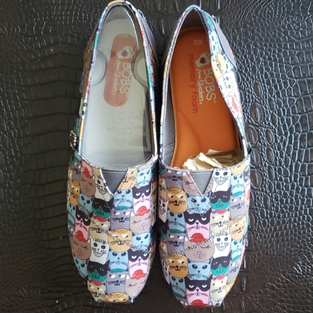 Bobs from Sketchers cat slip ons